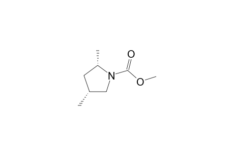 Methyl cis-2,4-Dimethylpyrrolidine-1-carboxylate