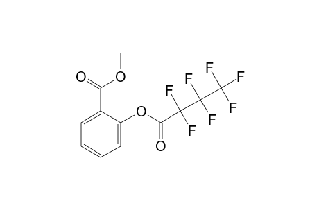 Methyl salicylate, o-heptafluorobutyryl-