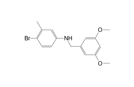 4-bromo-N-(3,5-dimethoxybenzyl)-3-methylaniline