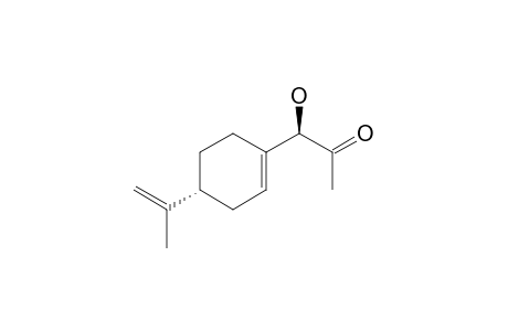 (1R)-1-hydroxy-1-[(4R)-4-isopropenyl-1-cyclohexenyl]acetone