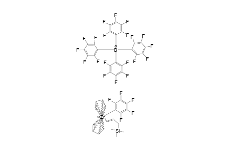 [CP2ZR-(C6F5)-(H2C=CHCH2SIME3)]-[B-[C6F5-(4)]]