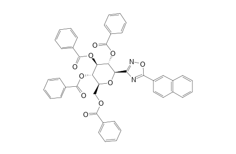 5-(2-NAPHTHYL)-3-C-(2,3,4,6-TETRA-O-BENZOYL-BETA-D-GLUCOPYRANOSYL)-1,2,4-OXADIAZOLE