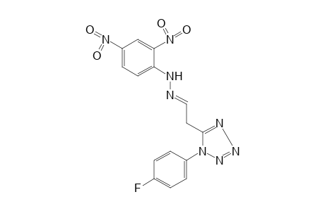 1-(p-FLUOROPHENYL)-1H-TETRAZOLE-5-ACETALDEHYDE, (2,4-DINITROPHENYL)HYDRAZONE