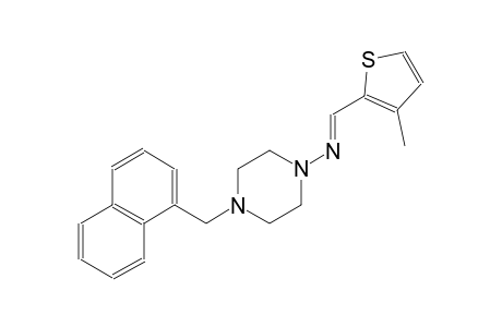 1-piperazinamine, N-[(E)-(3-methyl-2-thienyl)methylidene]-4-(1-naphthalenylmethyl)-