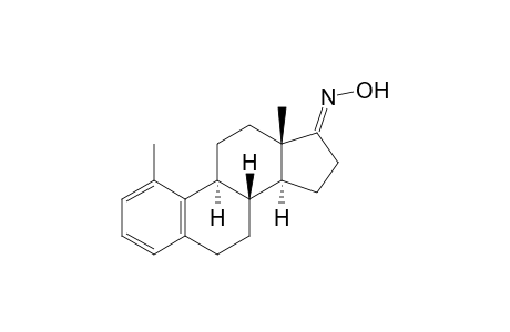 Estra-1,3,5(10)-trien-17-one, 1-methyl-, oxime