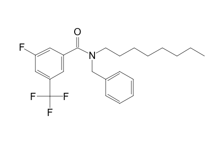 Benzamide, 3-fluoro-5-trifluoromethyl-N-benzyl-N-octyl-