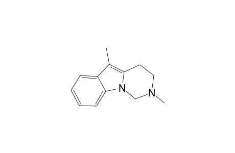2,5-Dimethyl-1,2,3,4-tetrahydropyrimido(1,6-a)indole
