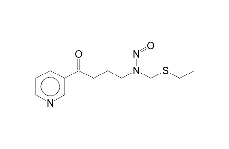 4-(Ethylsulfanylmethyl-N-nitroso-amino)-1-pyridin-3-yl-butan-1-one