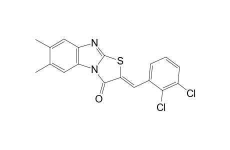 2-(2,3-Dichlorobenzylidene)-6,7-dimethyl[1,3]thiazolo[3,2-a]benzimidazol-3(2H)-one