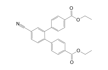 Diethyl 4'-cyano-[1,1':2',1''-terphenyl]-4,4''-dicarboxylate