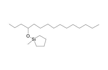 1-Methyl-1-silolanyl 1-propyldodecyl ether