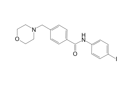 N-(4-Iodophenyl)-4-(4-morpholinylmethyl)benzamide