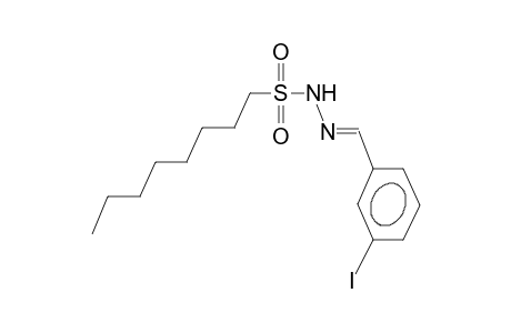 N'-(3-fluorobenzylidene)octanesulfonylhydrazide