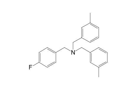 1-(4-Fluorophenyl)-N,N-bis(3-methylbenzyl)methanamine