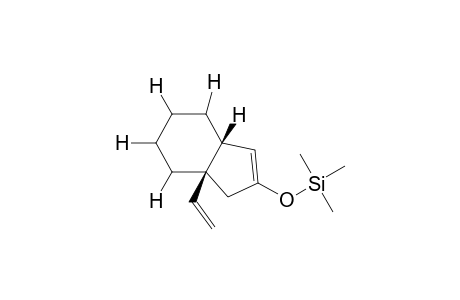 3a.beta.-Ethenyl-2-trimethylsilyloxy-3a,4.5.6.7.7a.beta.hexahydroindene