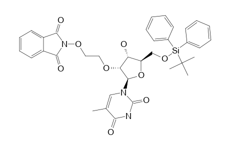 5'-O-(TERT.-BUTYLDIPHENYLSILYL)-2'-O-[2-[(1,3-DIHYDRO-1,3-DIOXO-2H-ISOINDOL-2-YL)-OXY]-ETHYL]-5-METHYL-URIDINE