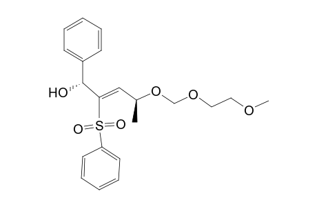 (1R*,2Z,4S*)-2-(benzenesulphonyl)-4-[(2-methoxyethoxy)methoxy]-1-phenyl-2-penten-1-ol