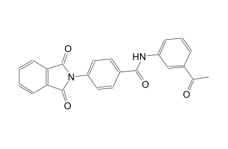 benzamide, N-(3-acetylphenyl)-4-(1,3-dihydro-1,3-dioxo-2H-isoindol-2-yl)-