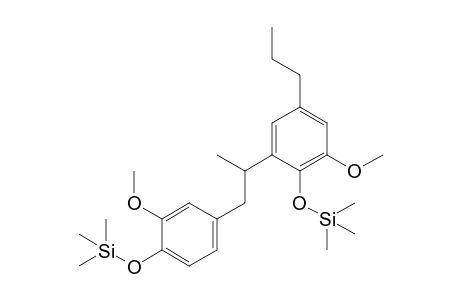 [2-methoxy-4-[2-(3-methoxy-5-propyl-2-trimethylsilyloxy-phenyl)propyl]phenoxy]-trimethyl-silane