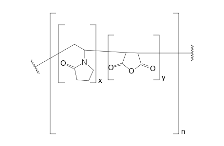 Maleic anhydride vinyl pyrrolidinone copolymer