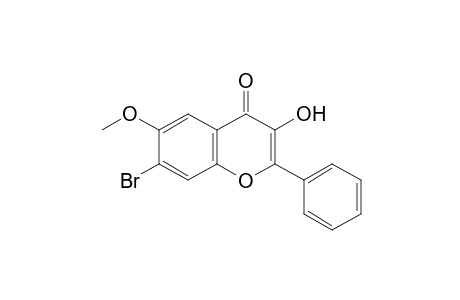 7-bromo-3-hydroxy-6-methoxyflavone