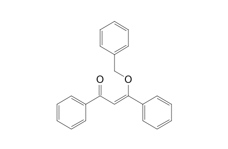2-Propen-1-one, 1,3-diphenyl-3-(phenylmethoxy)-