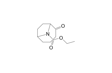 (-)-(R)-2-Oxo-9-azabicyclo[4.2.1]nonane-9-carboxylic acid ethyl ester