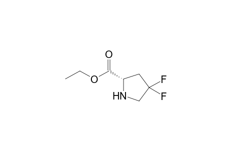 ethyl (2S)-4,4-difluoropyrrolidine-2-carboxylate