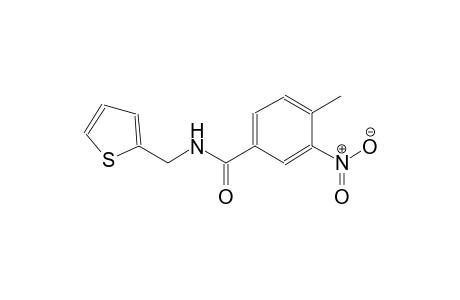 4-methyl-3-nitro-N-(2-thienylmethyl)benzamide