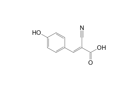 2-Propenoic acid, 2-cyano-3-(4-hydroxyphenyl)-