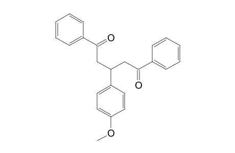1,5-DIPHENYL-3-(p-METHOXYPHENYL)-1,5-PENTANEDIONE