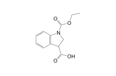 1-(Ethoxycarbonyl)indoline-3-carboxylic acid