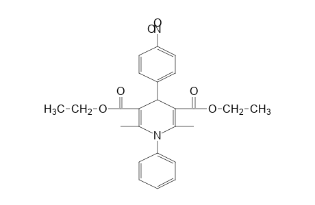 1,4-dihydro-2,6-dimethyl-4-(p-nitrophenyl)-1-phenyl-3,5-pyridinedicarboxylic acid, diethyl ester