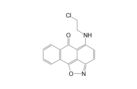 5-[(2-chloroethyl)amino]-6H-anthra[1,9-cd]isoxazol-6-one