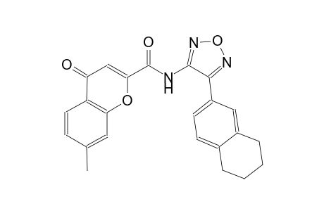 4H-1-benzopyran-2-carboxamide, 7-methyl-4-oxo-N-[4-(5,6,7,8-tetrahydro-2-naphthalenyl)-1,2,5-oxadiazol-3-yl]-