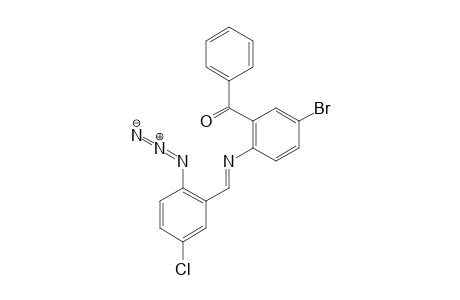 [2-(2-Azido-5-chlorobenzylideneamino)-5-bromophenyl](phenyl)methanone