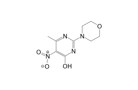 6-methyl-2-(4-morpholinyl)-5-nitro-4-pyrimidinol