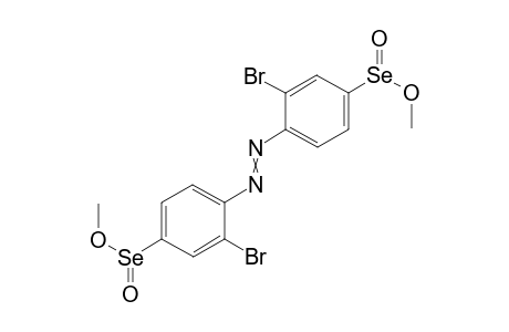 Dimethyl 4,4'-azobis(3-bromobenzeneseleninate)