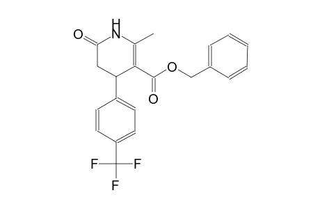 3-pyridinecarboxylic acid, 1,4,5,6-tetrahydro-2-methyl-6-oxo-4-[4-(trifluoromethyl)phenyl]-, phenylmethyl ester