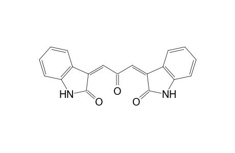2-Indolinone, 3,3'-(oxopropanediylidene)di-