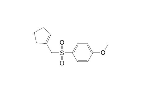 Cyclopentenylmethyl(4-methoxy-phenyl) sulfone