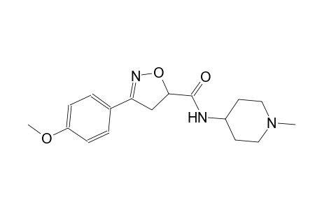 5-isoxazolecarboxamide, 4,5-dihydro-3-(4-methoxyphenyl)-N-(1-methyl-4-piperidinyl)-