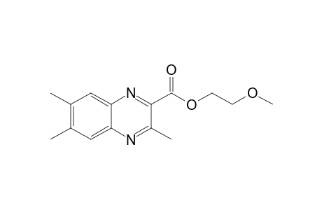 (2'-Methoxyethyl) 3,6,7-trimethylquinoxaline-2-carboxylate