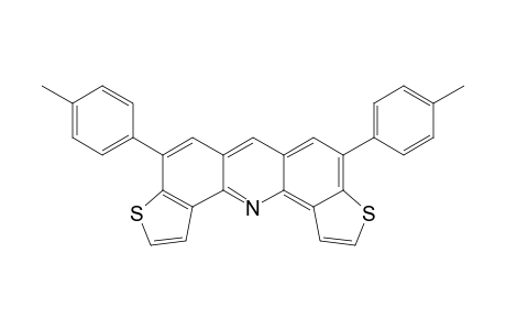 4,8-Di-p-tolyldithieno[2,3-c:3',2'-h]acridine