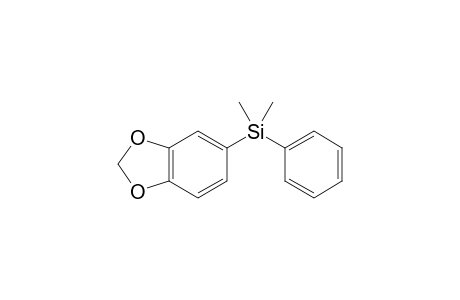 Benzo[d][1,3]dioxol-5-yldimethyl(phenyl)silane