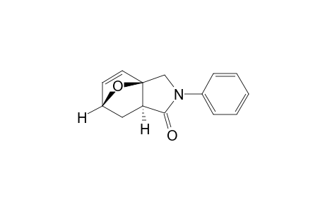 (3aR*,6R*,7aS*)-2-Phenyl-2,3,7,7a-tetrahydro-3a,6-epoxyisoindol-1(6H)-one