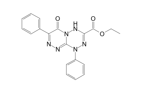 Ethyl 6-oxo-1,7-diphenyl-4,6-dihydro-1H-[1,2,4]triazino[4,3-b][1,2,4,5]tetrazine-3-carboxylate