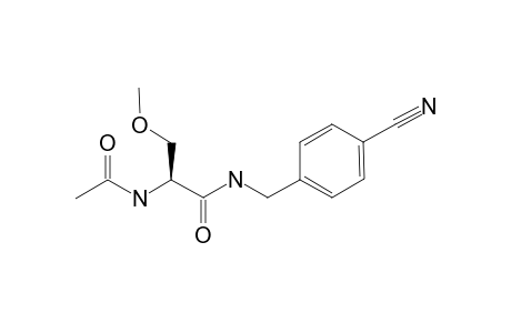 (S)-N-(4'-CYANO)-BENZYL_2-ACETAMIDO-3-METHOXYPROPIONAMIDE