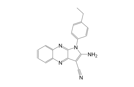 1H-pyrrolo[2,3-b]quinoxaline-3-carbonitrile, 2-amino-1-(4-ethylphenyl)-