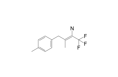 [(Z)-2-methyl-3-(4-methylphenyl)-1-(trifluoromethyl)prop-1-enyl]amine